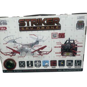 world tech toys striker spy drone 2.4ghz 4.5ch Rc Spy Drone 2.40 Ghz READ NEW